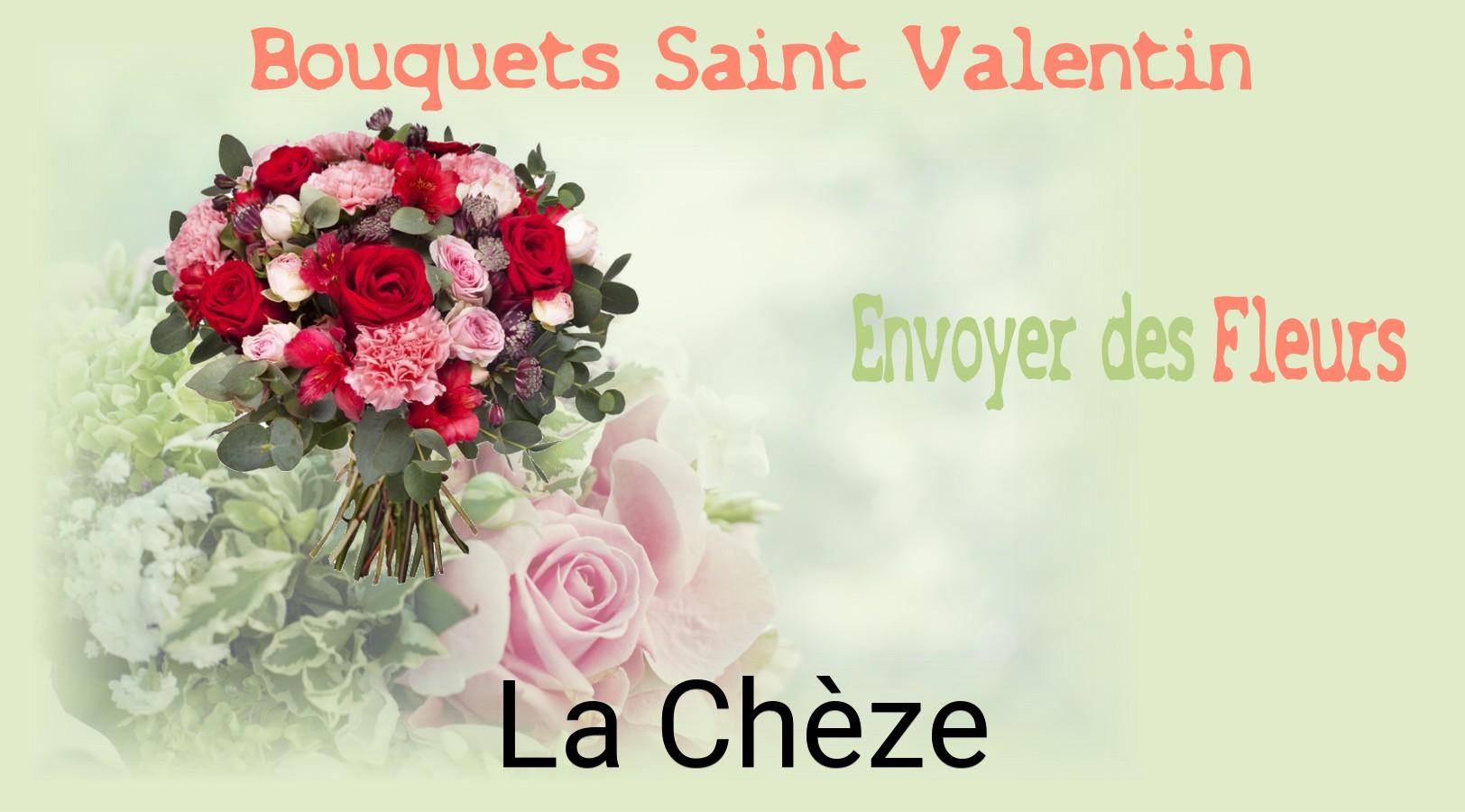 Roses de Saint-Valentin livrées à La Chèze